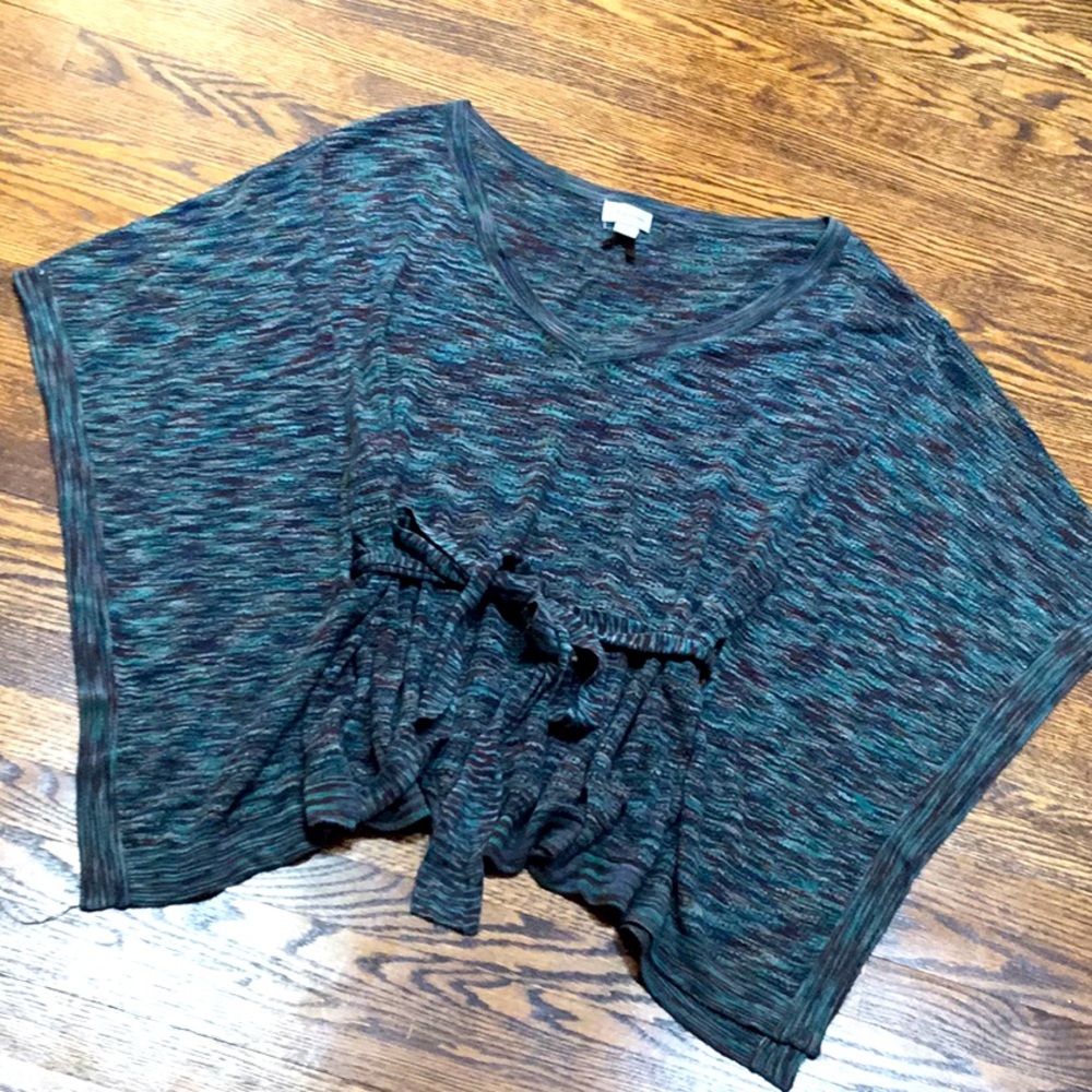 Dynamite Belted Batwing Top